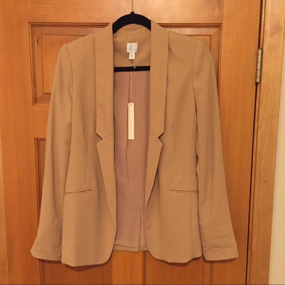 LC Lauren Conrad Tan Blazer